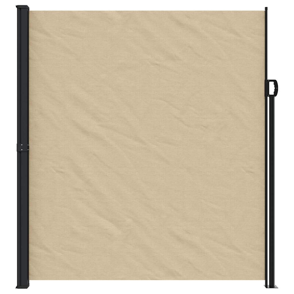 Tenda da Sole Laterale Retrattile Beige 220x300 cm | homemem39