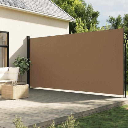 Tenda da Sole Laterale Retrattile Tortora 220x300 cm | homemem39