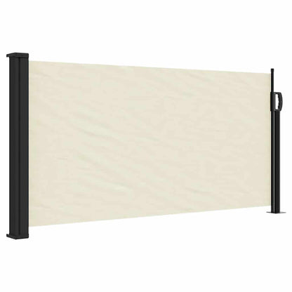 Tenda da Sole Laterale Retrattile Crema 100x500 cm | homemem39