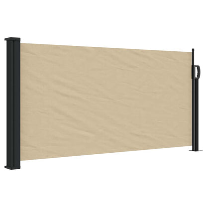 Tenda da Sole Laterale Retrattile Beige 100x500 cm | homemem39