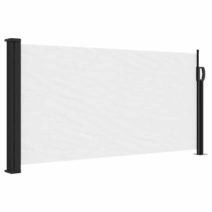 Tenda da Sole Laterale Retrattile Bianco 100x500 cm | homemem39