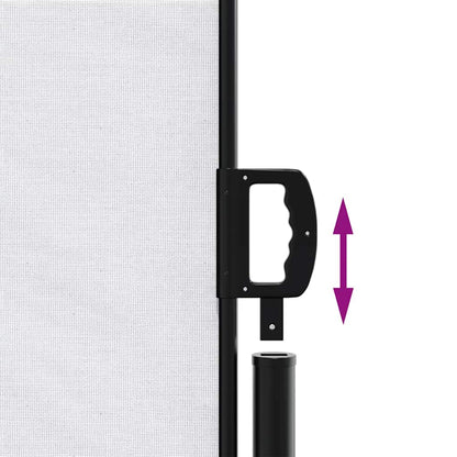 Tenda da Sole Laterale Retrattile Bianco 100x500 cm | homemem39