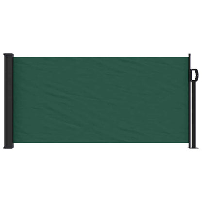 Tenda da Sole Laterale Retrattile Verde Scuro 100x500 cm | homemem39