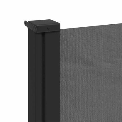 Tenda da sole laterale retrattile antracite 100x500 cm | homemem39