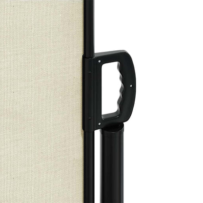Tenda da Sole Laterale Retrattile Crema 120x500 cm | homemem39
