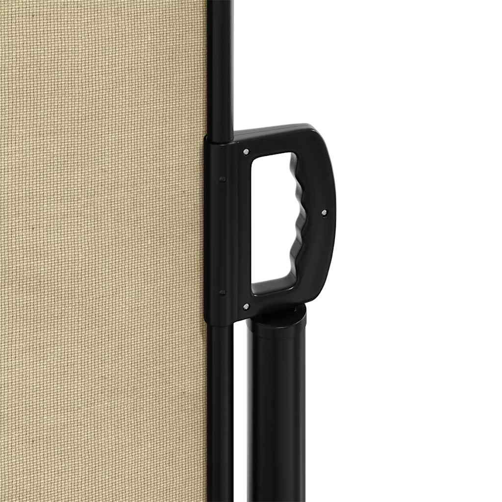 Tenda da Sole Laterale Retrattile Beige 120x500 cm | homemem39