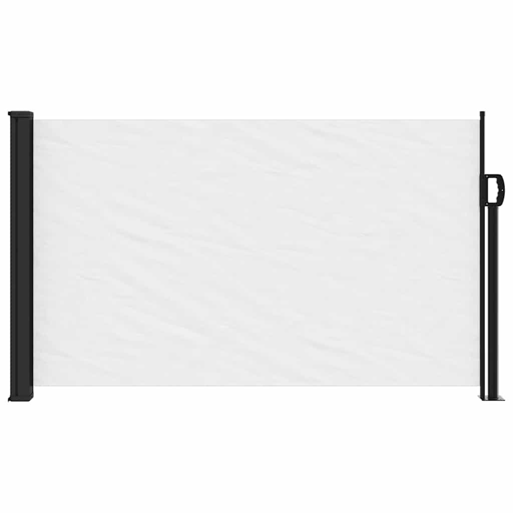 Tenda da Sole Laterale Retrattile Bianco 120x500 cm | homemem39