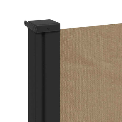 Tenda da Sole Laterale Retrattile Tortora 120x500 cm | homemem39