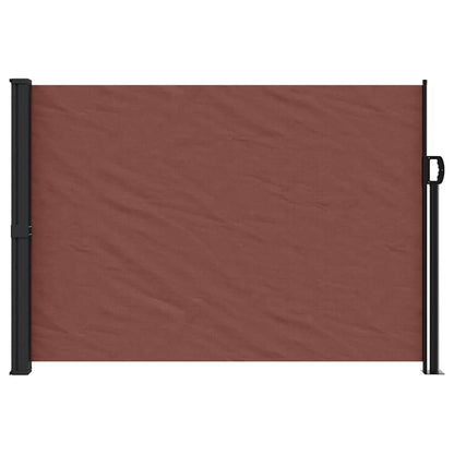 Tenda da Sole Laterale Retrattile Marrone 140x500 cm | homemem39