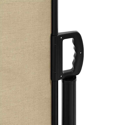 Tenda da Sole Laterale Retrattile Beige 140x500 cm | homemem39