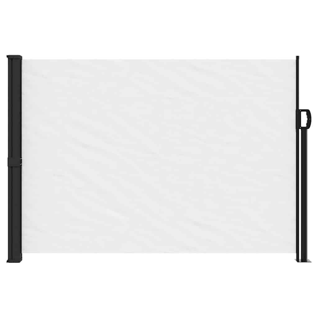 Tenda da Sole Laterale Retrattile Bianco 140x500 cm | homemem39
