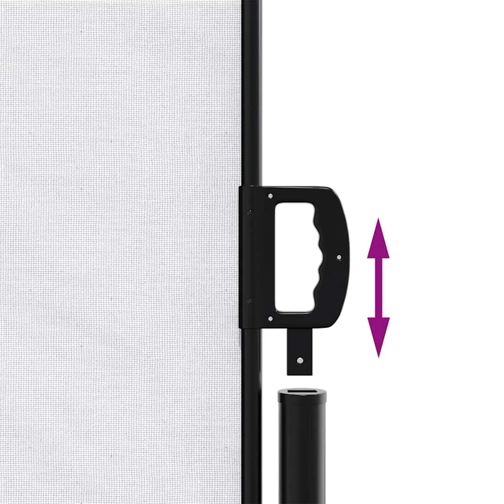 Tenda da Sole Laterale Retrattile Bianco 140x500 cm | homemem39