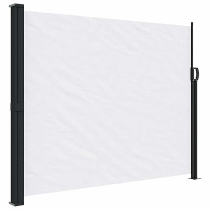 Tenda da Sole Laterale Retrattile Bianco 160x500 cm | homemem39