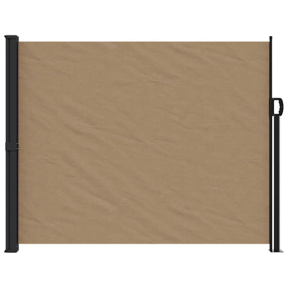 Tenda da Sole Laterale Retrattile Tortora 160x500 cm | homemem39