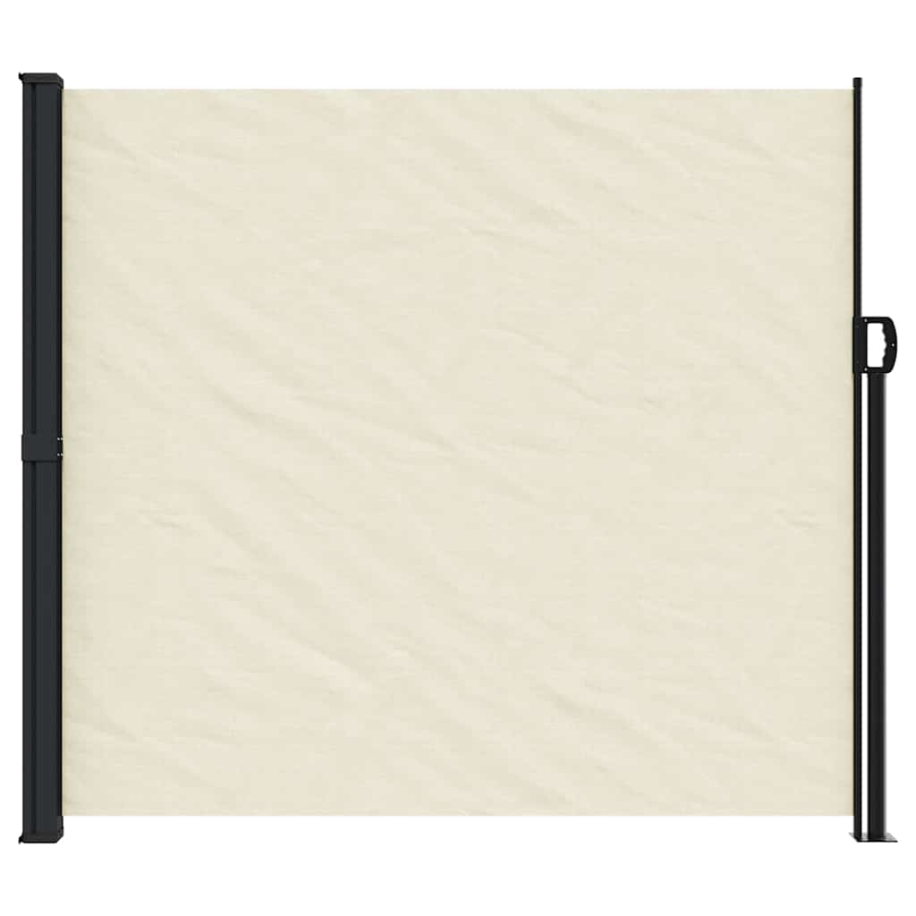 Tenda da Sole Laterale Retrattile Crema 180x500 cm | homemem39