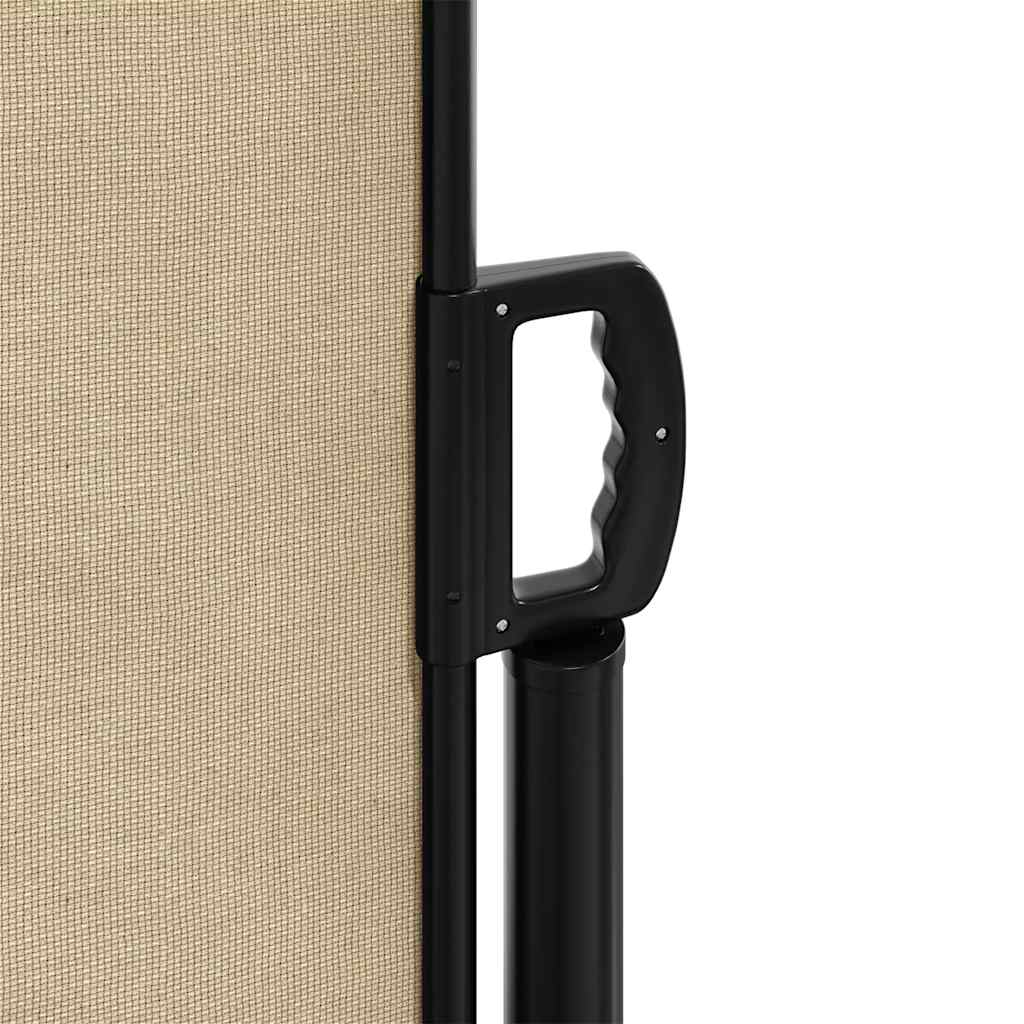 Tenda da Sole Laterale Retrattile Beige 180x500 cm | homemem39