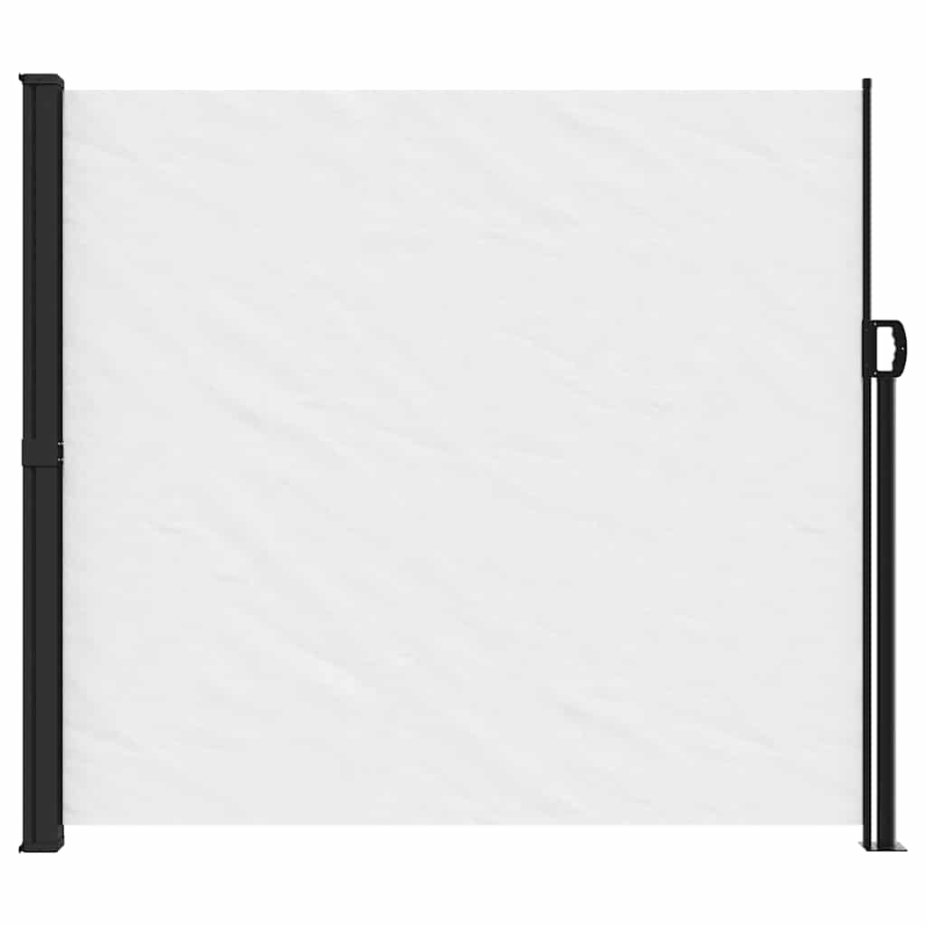Tenda da Sole Laterale Retrattile Bianco 180x500 cm | homemem39