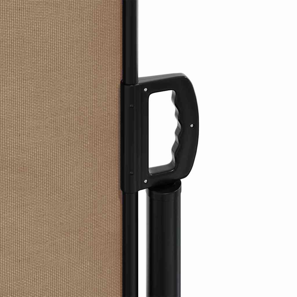 Tenda da Sole Laterale Retrattile Tortora 180x500 cm | homemem39