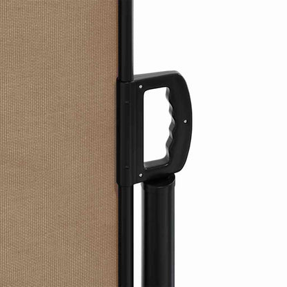 Tenda da Sole Laterale Retrattile Tortora 180x500 cm | homemem39