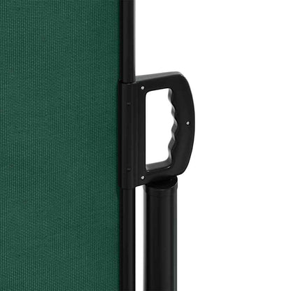 Tenda da Sole Laterale Retrattile Verde Scuro 180x500 cm | homemem39