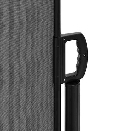 Tenda da Sole Laterale Retrattile Antracite 180x500 cm | homemem39