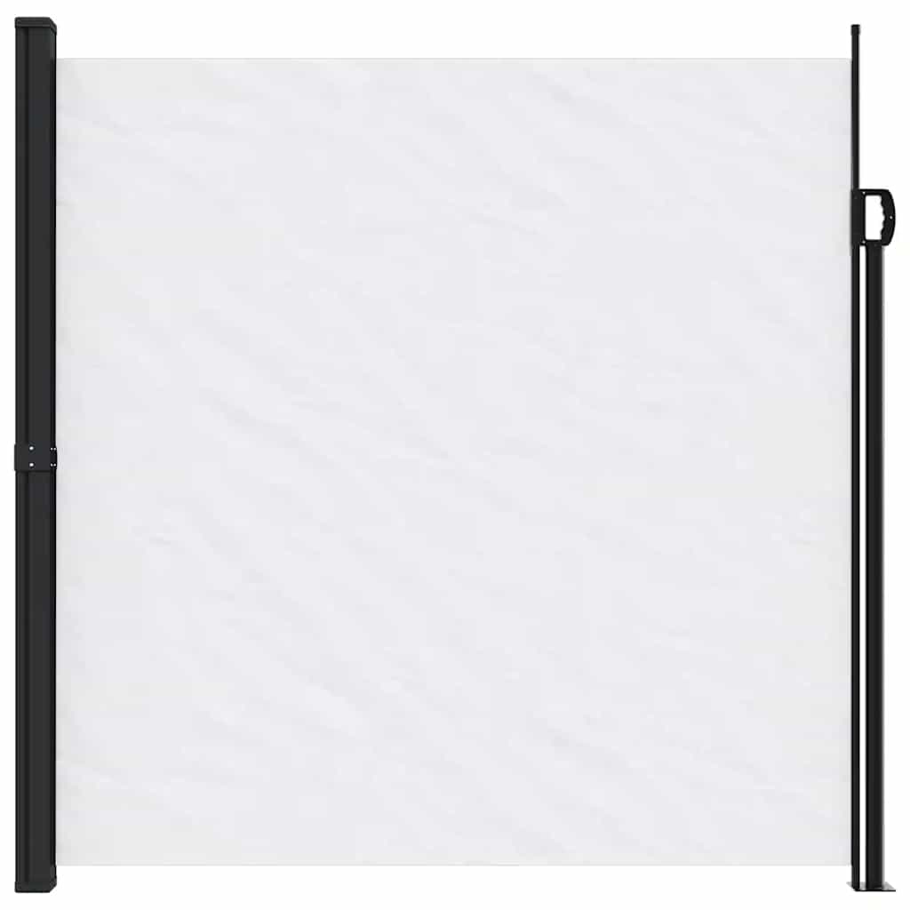 Tenda da Sole Laterale Retrattile Bianco 200x500 cm | homemem39
