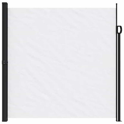 Tenda da Sole Laterale Retrattile Bianco 200x500 cm | homemem39
