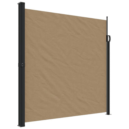 Tenda da Sole Laterale Retrattile Tortora 200x500 cm | homemem39