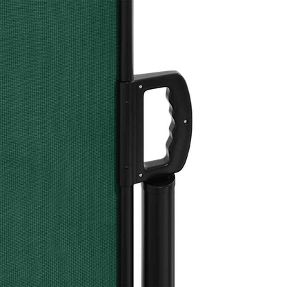 Tenda da Sole Laterale Retrattile Verde Scuro 200x500 cm | homemem39