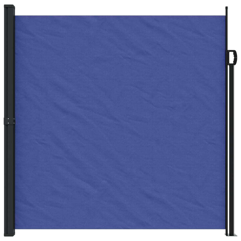 Tenda da Sole Laterale Retrattile Blu 200x600 cm - homemem39