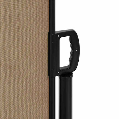 Tenda da Sole Laterale Retrattile Tortora 120x600 cm | homemem39