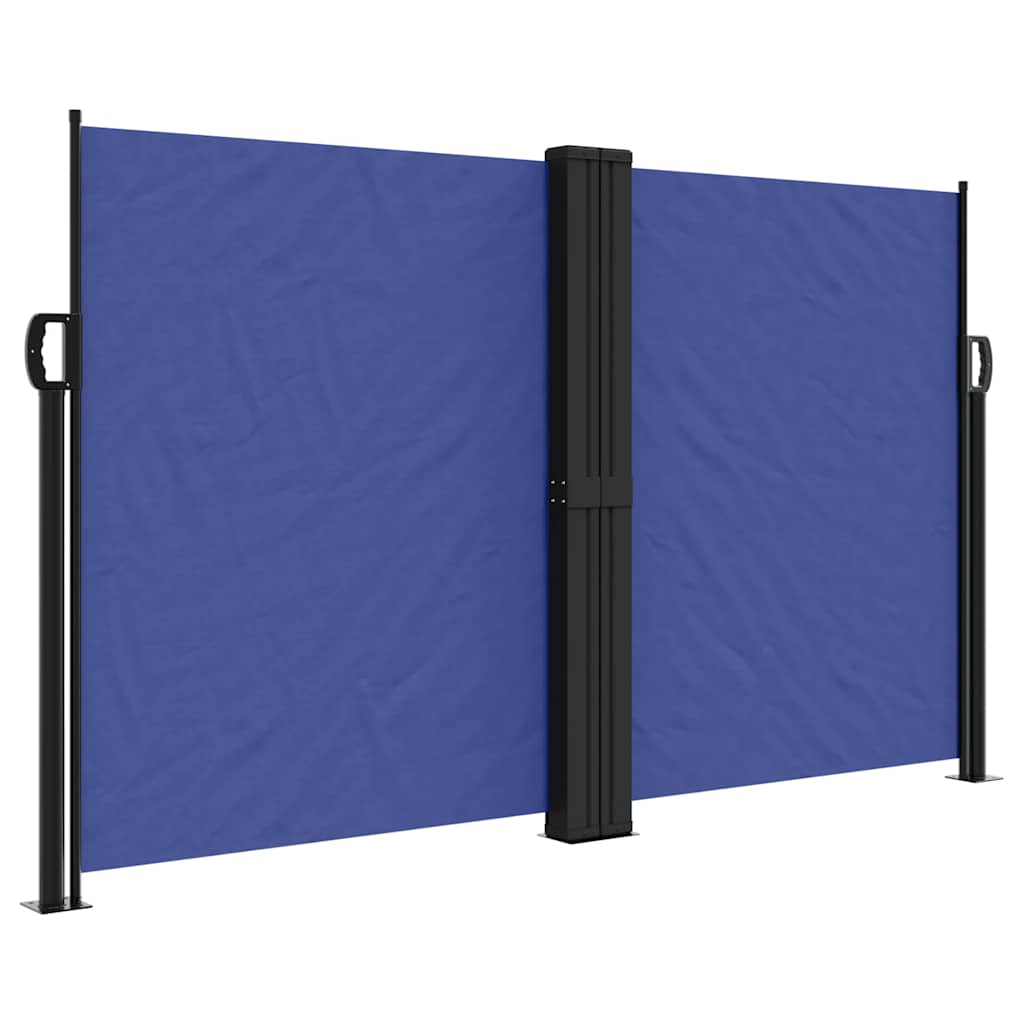 Tenda da Sole Laterale Retrattile Blu 140x600 cm | homemem39