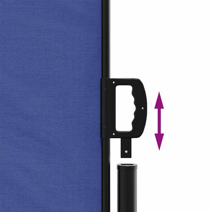 Tenda da Sole Laterale Retrattile Blu 140x600 cm | homemem39