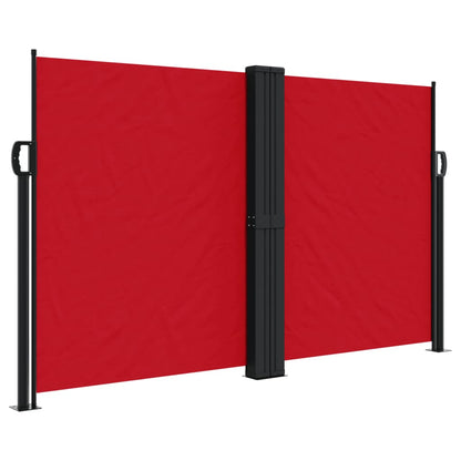 Tenda da Sole Laterale Retrattile Rossa 140x600 cm | homemem39