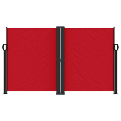 Tenda da Sole Laterale Retrattile Rossa 140x600 cm | homemem39