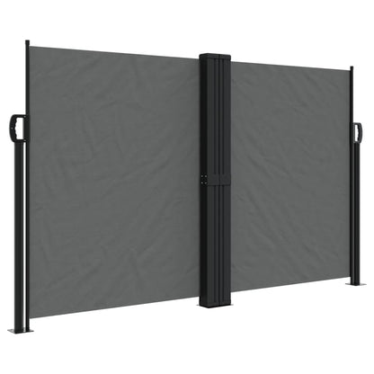 Tenda da Sole Laterale Retrattile Antracite 140x600 cm | homemem39