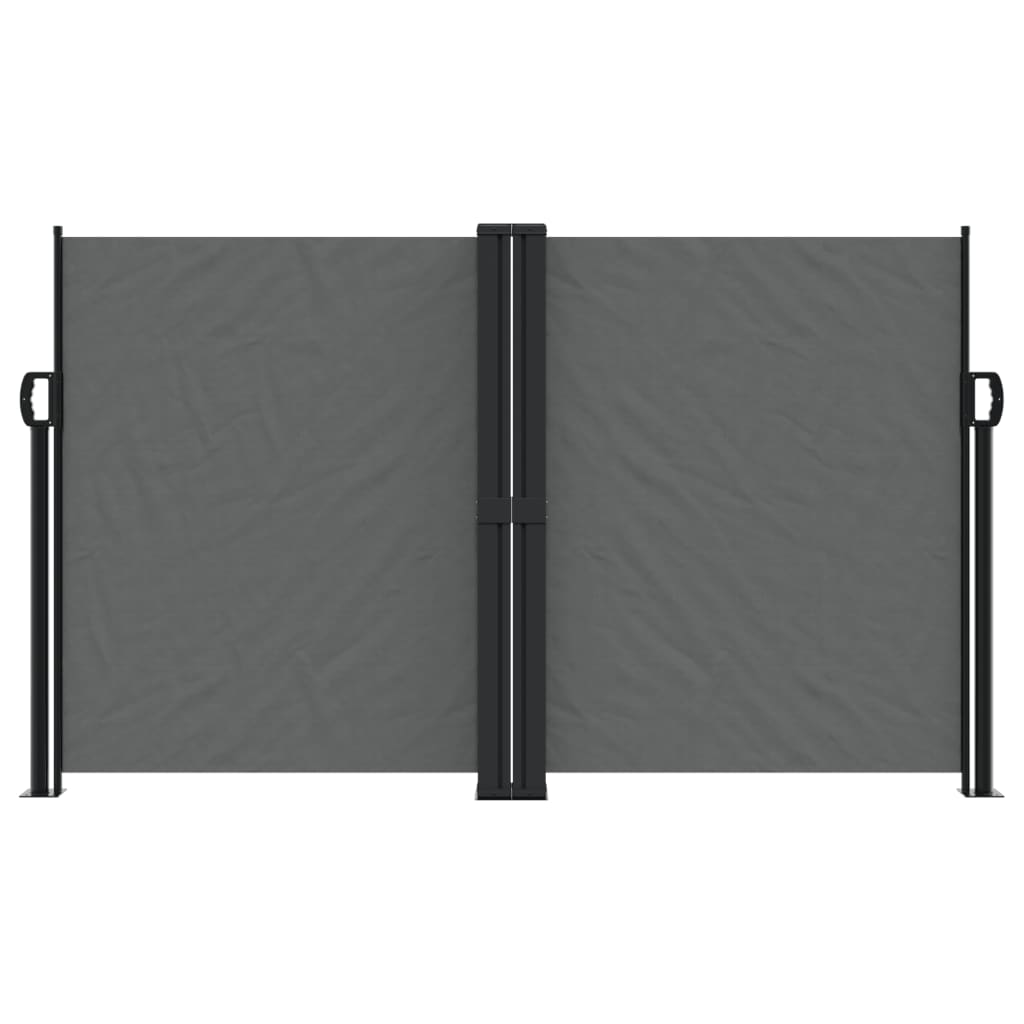 Tenda da Sole Laterale Retrattile Antracite 140x600 cm | homemem39
