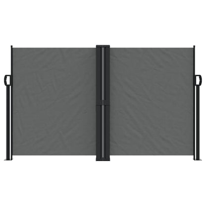 Tenda da Sole Laterale Retrattile Antracite 140x600 cm | homemem39