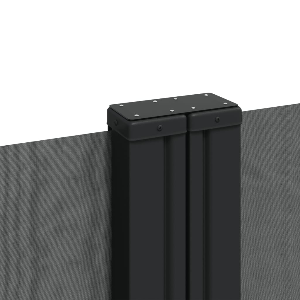 Tenda da Sole Laterale Retrattile Antracite 140x600 cm | homemem39