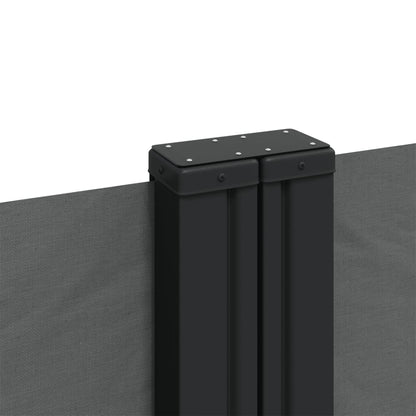 Tenda da Sole Laterale Retrattile Antracite 140x600 cm | homemem39