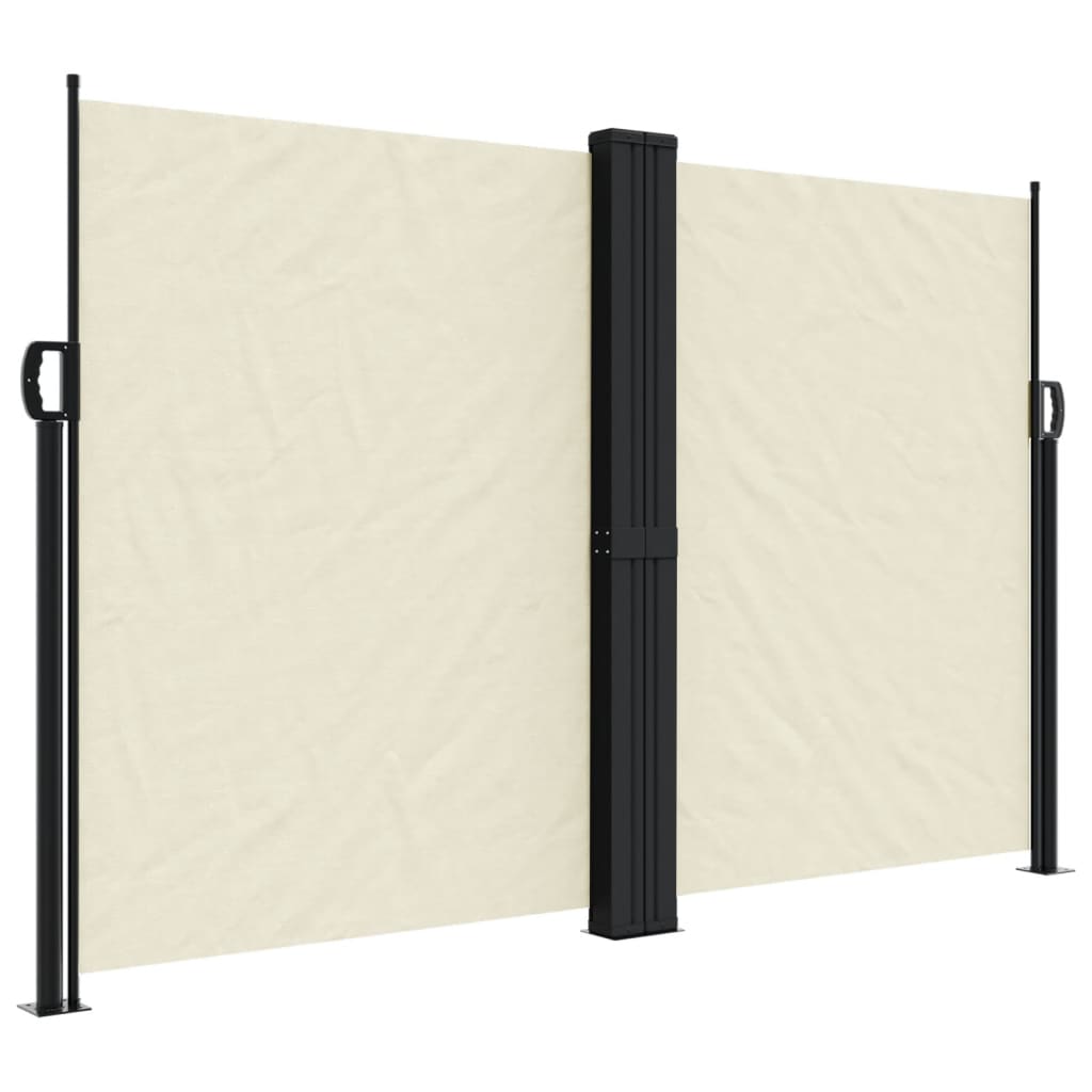 Tenda da Sole Laterale Retrattile Crema 160x600 cm | homemem39