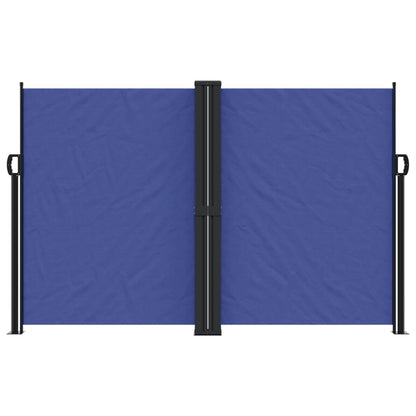 Tenda da Sole Laterale Retrattile Blu 160x600 cm