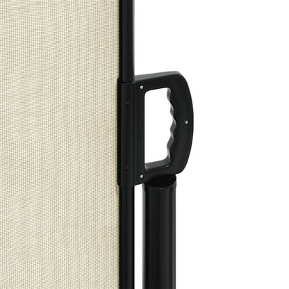 Tenda da Sole Laterale Retrattile Crema 180x600 cm - homemem39
