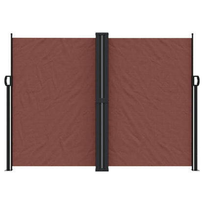 Tenda da Sole Laterale Retrattile Marrone 180x600 cm | homemem39