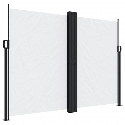 Tenda da Sole Laterale Retrattile Bianco 180x600 cm - homemem39