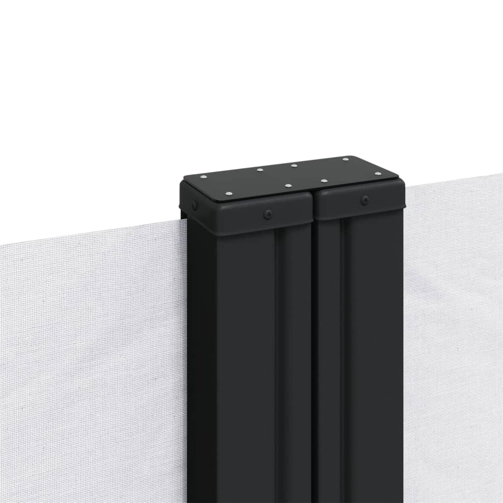 Tenda da Sole Laterale Retrattile Bianco 180x600 cm - homemem39