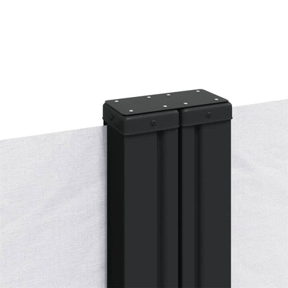 Tenda da Sole Laterale Retrattile Bianco 180x600 cm - homemem39