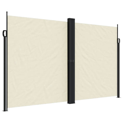 Tenda da Sole Laterale Retrattile Crema 200x600 cm | homemem39
