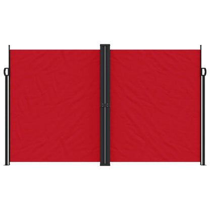 Tenda da Sole Laterale Retrattile Rossa 200x600 cm | homemem39