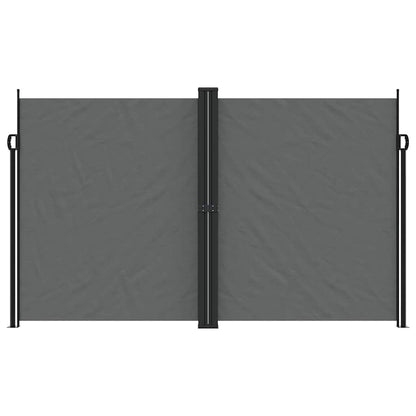 Tenda da Sole Laterale Retrattile Antracite 200x600 cm | homemem39